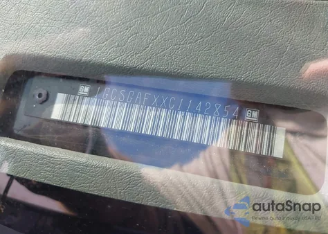 2012 Chevrolet Express 1500 Work Van из США, поврежденный, VIN 1GCSGAFXXC1142854